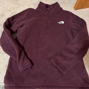 North face quarter zip